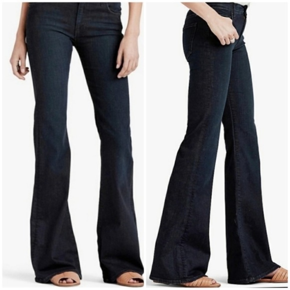 Lucky Brand Olivia Flare high rise